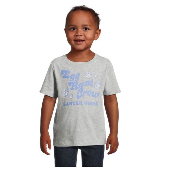 Wonder Nation Easter Toddler Short Sleeve Graphic T-Shirt, Size 5T - Picture 2 of 10